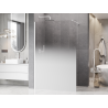 Mexen Kioto paroi de douche Walk-in 130 x 200 cm, ombre blanche 8 mm, blanche - 800-130-101-20-86