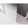 Mexen Kioto paroi de douche Walk-in 150 x 200 cm, ombre blanc 8 mm, blanc - 800-150-101-20-86