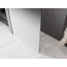 Mexen Kioto Paroi de douche Walk-in 130 x 200 cm, ombre blanc 8 mm, gun metal - 800-130-101-95-86