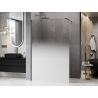 Mexen Kioto paroi de douche Walk-in 90 x 200 cm, ombre blanche 8 mm, gun metal - 800-090-101-95-86