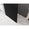 Mexen Kioto paroi de douche Walk-in 80 x 200 cm, ombré noir 8 mm, chromé - 800-080-101-01-76