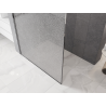 Mexen Kioto paroi de douche Walk-in 120 x 200 cm, crackle transparent 12 mm, chrome - 800-120-101-01-04-X