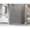 Mexen Kioto paroi de douche Walk-in 110 x 200 cm, crackle transparent 12 mm, chrome - 800-110-101-01-04-X