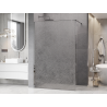 Mexen Kioto paroi de douche Walk-in 120 x 200 cm, crackle transparent 12 mm, chrome - 800-120-101-01-04-X