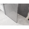 Mexen Kioto Paroi de douche Walk-in 130 x 200 cm, crackle transparent 12 mm, chrome - 800-130-101-01-04-X