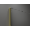 Mexen Kioto Paroi de douche Walk-in 70 x 200 cm, bronze 8 mm, or - 800-070-101-50-32