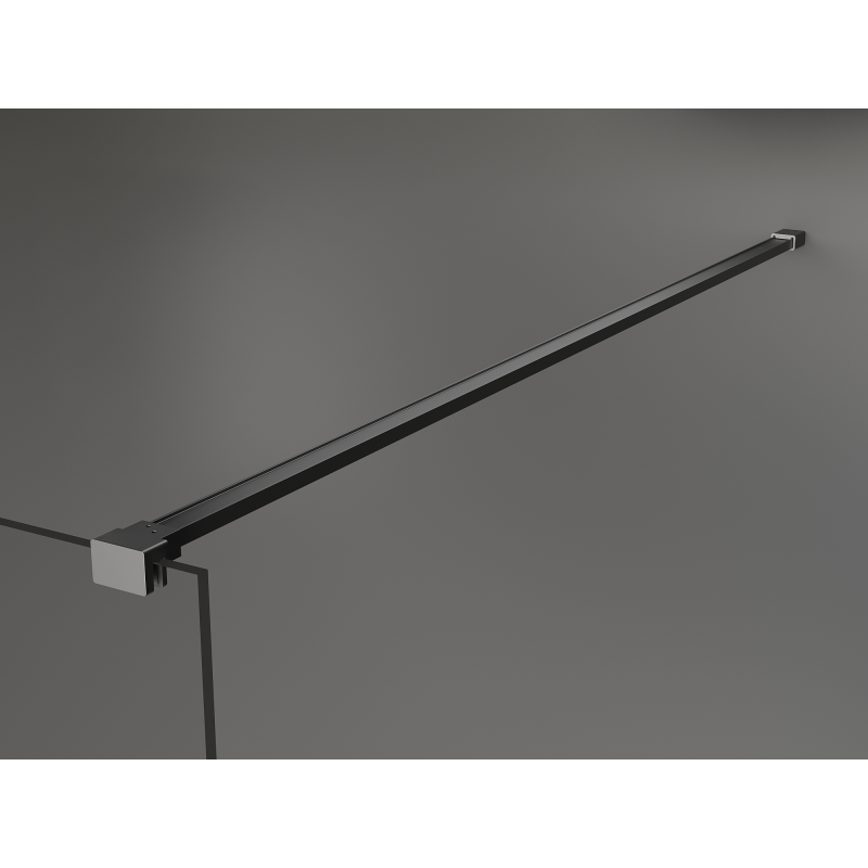 Mexen Kioto Paroi de douche Walk-in 140 x 200 cm, bronze 8 mm, canon de fusil - 800-140-101-95-32