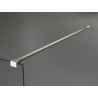 Mexen Kioto paroi de douche Walk-in 140 x 200 cm, bronze 8 mm, nickel brossé - 800-140-101-97-32