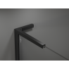 Mexen Kioto L Paroi de douche Walk-in 120 x 200 cm, bronze, noir - 800-120-103-70-32