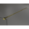 Mexen Kioto paroi de douche autoportante 100 x 200 cm, bronze 8 mm, or - 800-100-002-50-32