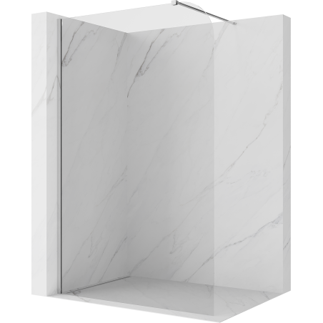 Mexen Kioto-P Paroi de douche Walk-in 120 x 200 cm, transparent 8 mm, chrome - 800-120-101-01-00-P
