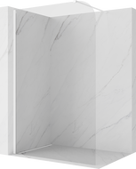 Mexen Kioto-P paroi de douche Walk-in 70 x 200 cm, transparent 8 mm, blanc - 800-070-101-20-00-P