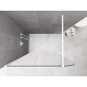 Mexen Kioto-P paroi de douche Walk-in 90 x 200 cm, transparente 8 mm, blanche - 800-090-101-20-00-P