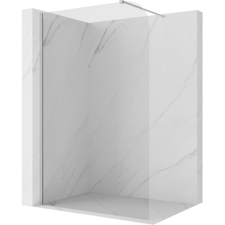 Mexen Kioto-P Paroi de douche Walk-in 110 x 200 cm, transparent 8 mm, nickel brossé - 800-110-101-97-00-P