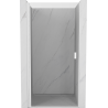 Mexen Mist-B porte de douche pivotante 85 cm, transparente, blanche - 8A2-085-000-20-00