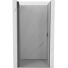 Mexen Mist-B porte de douche pivotante 60 cm, transparent, gris canon brossé - 8A2-060-000-66-00