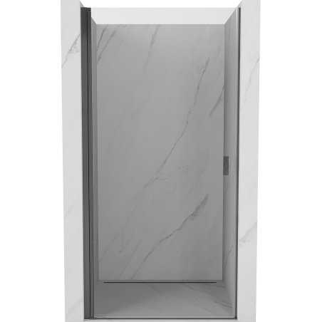 Mexen Mist-B porte de douche pivotante 65 cm, transparente, gris canon brossé - 8A2-065-000-66-00