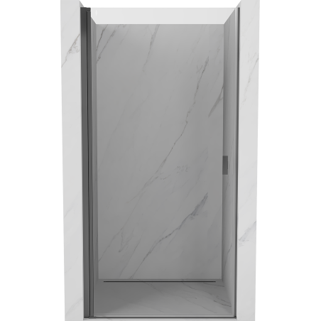 Mexen Mist-B porte de douche pivotante 60 cm, transparent, métal gris - 8A2-060-000-95-00