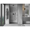 Mexen Mist-B porte de douche pivotante 85 cm, transparente, gun metal - 8A2-085-000-95-00