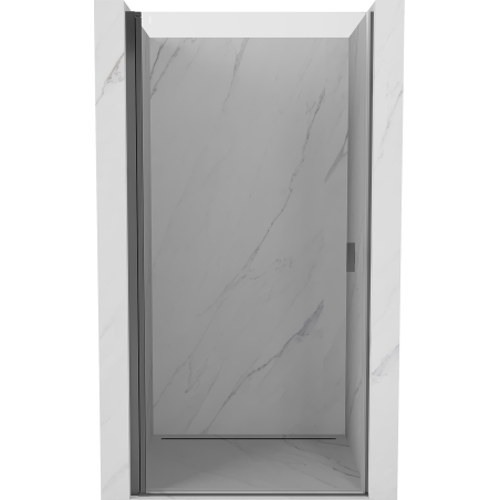 Mexen Mist-B porte de douche pivotante 100 cm, transparent, métal gun - 8A2-100-000-95-00