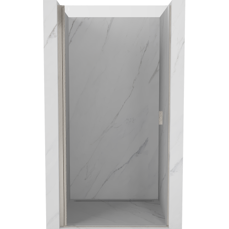 Mexen Mist-B porte de douche pivotante 60 cm, transparent, nickel brossé - 8A2-060-000-97-00