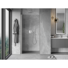 Mexen Mist-B porte de douche pivotante 75 cm, transparent, nickel brossé - 8A2-075-000-97-00