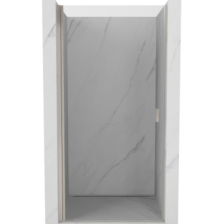 Mexen Mist-B porte de douche pivotante 75 cm, transparent, nickel brossé - 8A2-075-000-97-00