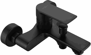 Mexen Royo robinet de bain, noir - 72230-70