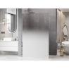 Mexen Kioto L Paroi de douche Walk-in 90 x 200 cm, ombre blanche 8 mm, chrome - 800-090-103-01-86