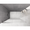 Mexen Kioto L Paroi de douche Walk-in 90 x 200 cm, ombre blanche 8 mm, chrome - 800-090-103-01-86