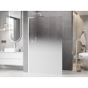 Mexen Kioto L paroi de douche Walk-in 120 x 200 cm, ombre blanche 8 mm, blanche - 800-120-103-20-86