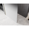 Mexen Kioto L Paroi de douche Walk-in 110 x 200 cm, ombré blanc 8 mm, dorée - 800-110-103-50-86