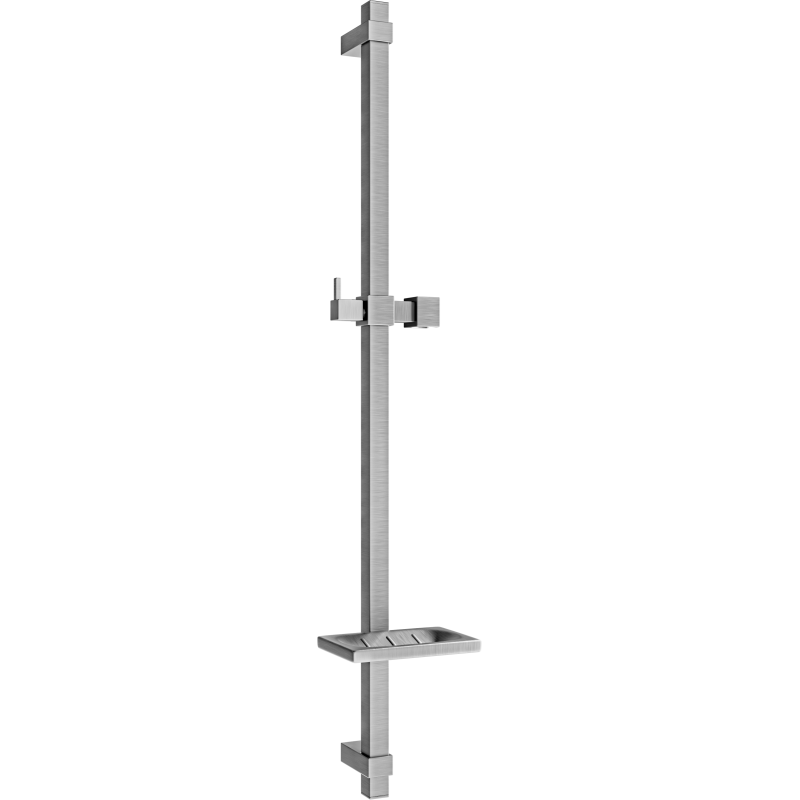 Mexen DQ barre de douche avec porte-savon 80 cm, graphite - 79381-66