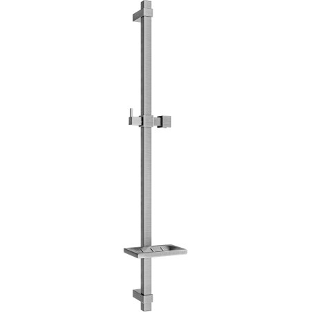 Mexen DQ barre de douche avec porte-savon 80 cm, graphite - 79381-66