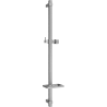 Mexen DQ barre de douche avec porte-savon 80 cm, graphite - 79381-66