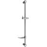 Mexen DF barre de douche avec porte-savon 80 cm, gris pistolet brossé - 79382-66