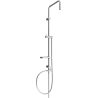 Mexen X colonne de douche, gris fusil brossé - 7939199-66