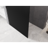 Mexen Kioto L paroi de douche Walk-in 90 x 200 cm, ombre noire 8 mm, chrome - 800-090-103-01-76