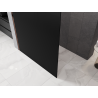 Mexen Kioto L Paroi de douche Walk-in 90 x 200 cm, ombré noir 8 mm, or rose - 800-090-103-60-76