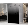 Mexen Kioto paroi de douche autoportante 100 x 200 cm, ombre noir 8 mm, noir - 800-100-002-70-76
