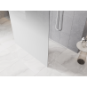 Mexen Kioto paroi de douche autoportante 120 x 200 cm, ombre blanc 8 mm, blanc - 800-120-002-20-86