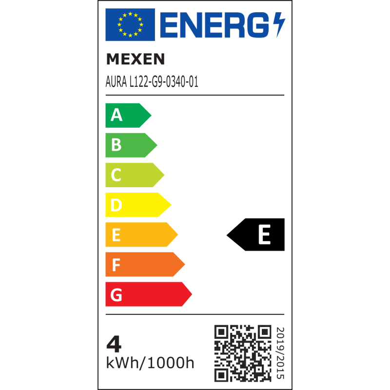 Mexen Aura Ampoule LED dimmable G9, 3,5W, Neutre - 4000K, 410 lm - L122-G9-0340-01