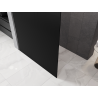 Mexen Kioto L Paroi de douche Walk-in 80 x 200 cm, ombre noire 8 mm, métal gun - 800-080-103-95-76