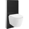 Mexen Carmen ensemble WC mural avec châssis pneumatique Tex Air G, cuvette WC et abattant à descente progressive, blanc