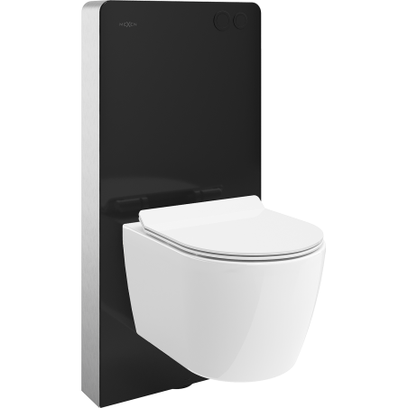 Mexen Carmen ensemble mural WC châssis pneumatique Tex Air G avec cuvette WC et abattant à descente lente, blanc