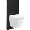 Mexen Lena ensemble en applique WC cadre pneumatique Tex Air G avec cuvette WC et abattant à descente progressive, blanc