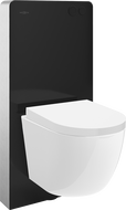 Mexen Lena ensemble en applique WC cadre pneumatique Tex Air G avec cuvette WC et abattant à descente progressive, blanc