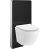 Mexen Lena ensemble encastré WC cadre pneumatique Tex Air G avec cuvette WC et abattant à descente lente, blanc