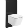 Mexen Madox Ensemble de surface WC avec cadre pneumatique Tex Air G avec cuvette et abattant à descente progressive, blanc