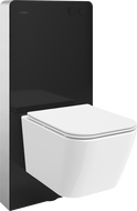 Mexen Madox Ensemble de surface WC avec cadre pneumatique Tex Air G avec cuvette et abattant à descente progressive, blanc